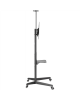 Goobay Floor stand | 59508 TV Presentation Stand Pro (Size L) | Adjustable Height, Tilt | 37-70 " | Black