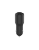 BELKIN BOOST CHARGE 42w - 30w USB-C PD PPS + 12w USB-A Car Charger, Black | Belkin