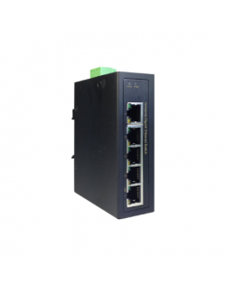 Digitus Industrial 5 Port Gigabit Switch | DN-651107 | Unmanaged | DIN rail mountable