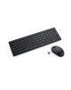 Dell | Silent Keyboard and Mouse | KM555 | Keyboard and Mouse Set | Wireless | Ukrainian (QWERTY) | Black | 2.4 GHz, Bluetooth 5