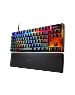 SteelSeries Apex Pro TKL Gen 3 | Gaming keyboard | Wired | US | Black | USB-C | OmniPoint 3.0 Adjustable HyperMagnetic Switches