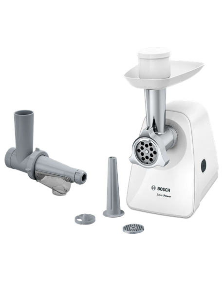 Bosch Meat mincer | MFW2515W | White | 1500 W | Number of speeds 1 | Throughput (kg/min) 1.7