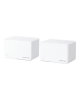 AX3000 Whole Home Mesh WiFi 6 System with PoE | Halo H80X (2-Pack) | 802.11ax | 574+2402 Mbit/s | 10/100/1000 Mbit/s | Ethernet 