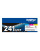 Brother TN241CMY | Toner Multipack | Cyan, Magenta, Yellow