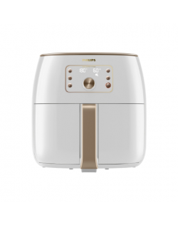 Philips | Airfryer XXL | HD9870/20 Premium | Power 2225 W | Capacity 7.3 L | Smart Sensing Technology | White Champagne