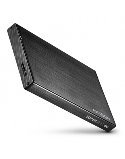 AXAGON | A compact aluminum USB 3.2 Gen 1 - SATA 6G external box designed for 2.5" SSD/HDD