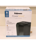 SALE OUT. Fellowes Shredder LX45 black | Cross-Cut | LX45 | Black | Paper shredding | Credit cards shredding | DAMAGED PACKAGING, SCRATCHES ON THE SIDE | Traditional | Warranty 24 month(s)