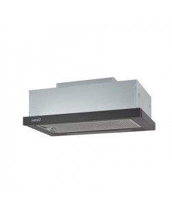 CATA | Hood | TFH 6630 BK /A | Telescopic | Energy efficiency class A+ | Width 60 cm | 605 m³/h | Touch Control | LED | Black