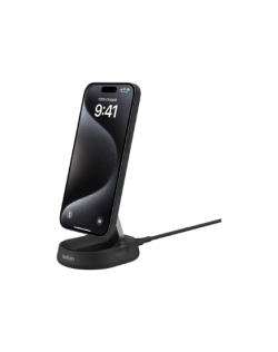 Belkin | Adjustable Wireless Magnetic Charging Station with Qi2 (15W) | WIA008vfBK