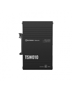 Teltonika Ethernet Switch | TSW010 | Unmanaged | Wall-mountable | 10/100 Mbps (RJ-45) ports quantity 5