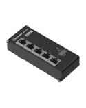 Teltonika Industrial Switch | TSF010 | Unmanaged | DIN rail mountable | 10/100 Mbps (RJ-45) ports quantity 5 | Power supply type 3-pin industrial DC power socket