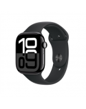 Apple Watch Series 10 | Smart watch | GPS (satellite) | Always-On Retina display | 46mm | Waterproof | Jet Black