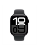 Apple Watch Series 10 | Smart watch | GPS (satellite) | Always-On Retina display | 46mm | Waterproof | Jet Black