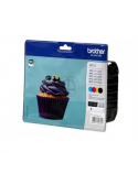 Brother LC-123 Ink Cartridge, Black, Cyan, Magenta, Yellow