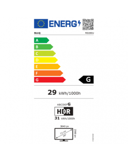 Benq RD280U | 28 " | IPS | 3:2 | 60 Hz | 5 ms | 3840 x 2560 pixels | 350 cd/m² | HDMI ports quantity 1 | Warranty 36 month(s)
