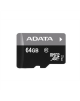 ADATA Premier UHS-I 64 GB, MicroSDXC, Flash memory class 10, SD adapter