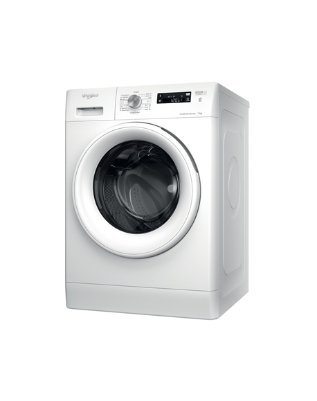 Whirlpool Washing machine | FFS 7469 W EE | Energy efficiency class A | Front loading | Washing capacity 7 kg | 1400 RPM | Depth