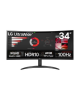 LG 34WR50QK-B | 34 " | VA | QHD | 21:9 | 100 Hz | 5 ms | 3440 x 1440 pixels | 240 cd/m² | HDMI ports quantity 2