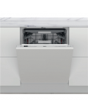 Whirlpool Dishwasher | W0I D741A S | Built-in | Width 59.8 cm | Number of place settings 14 | Number of programs 11 | Energy efficiency class C | Silver