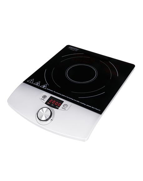 Camry Cooker Induction | CR 6515 | Number of burners/cooking zones 1 | Black/Silver | Induction