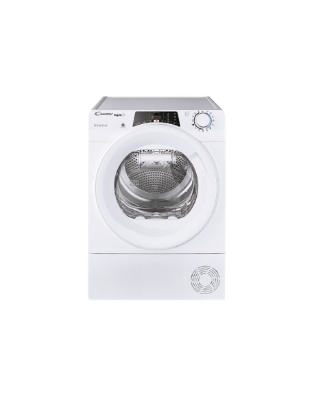 Candy Dryer Machine | ROE H8A2TE-S | Energy efficiency class A++ | Front loading | 8 kg | Big Digit | Depth 61.1 cm | White