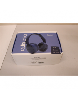 SALE OUT. Energy Sistem Radio Color Wireless Headphones with FM radio, Indigo | Energy Sistem | DAMAGED PACKAGING, SCRATCHES ON 