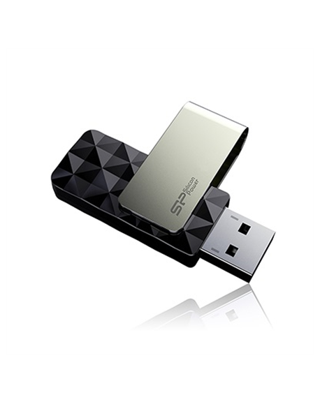 Silicon Power Blaze B30 8 GB, USB 3.0, Silver