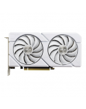 Asus Dual GeForce RTX 4060 EVO White OC Edition 8GB GDDR6 | NVIDIA | 8 GB | GeForce RTX 4060 | GDDR6 | HDMI ports quantity 1 | PCI Express 4.0