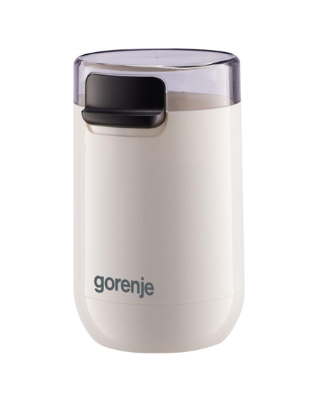 Gorenje | Coffee Grinder | SMK150SW | 150 W | Coffee beans capacity 45 g | Lid safety switch | White