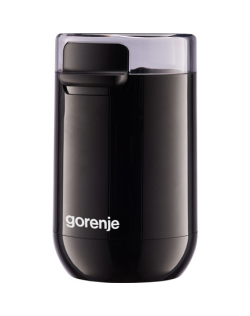 Gorenje | Coffee Grinder | SMK150SB | 150 W | Coffee beans capacity 45 g | Lid safety switch | Black