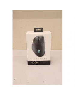 SALE OUT. Dell Alienware Wireless Gaming Mouse - AW620M (Dark Side of the Moon) | Dell | Gaming Mouse | AW620M | Wired/Wireless 