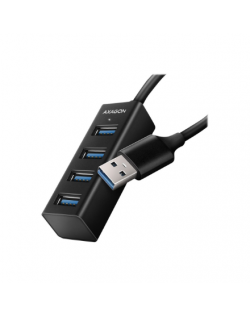 AXAGON Miniature metal four-port USB 3.2 Gen 1 hub | HUE-M1A