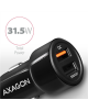 AXAGON Dual car charger, 31.5W | PWC-QC5