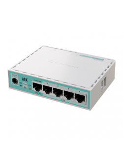 MikroTik RouterBOARD hEX | E50UG | 10/100/1000 Mbit/s | Ethernet LAN (RJ-45) ports 5 | Mesh Support No | MU-MiMO No | No mobile 