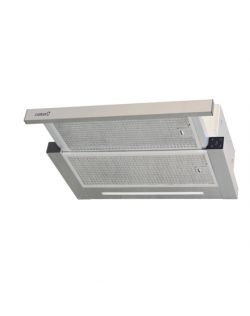 CATA Hood | ATH 61X | Telescopic | Energy efficiency class A+ | Width 60 cm | 605 m³/h | Touch control | LED | Silver Grey