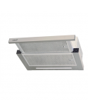 CATA Hood | ATH 61X | Telescopic | Energy efficiency class A+ | Width 60 cm | 605 m³/h | Touch control | LED | Silver Grey