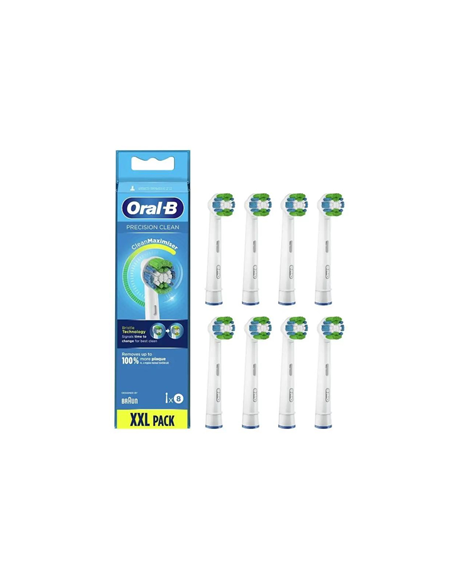 Oral-B Replaceable toothbrush heads | Refill CleanMaximiser Precision Clean | Heads | For adults | Number of brush heads include