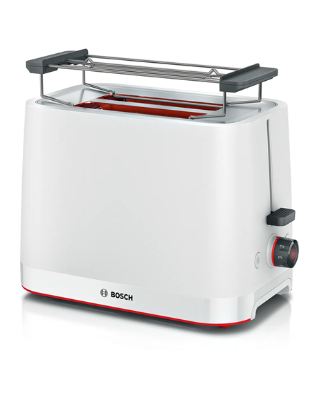 Bosch Compact Toaster | TAT3M121 MyMoment | Number of slots 2 | Housing material Plastic | White