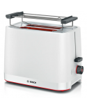 Bosch Compact Toaster | TAT3M121 MyMoment | Number of slots 2 | Housing material Plastic | White