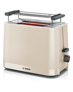 Bosch Compact Toaster | TAT3M127 MyMoment | Number of slots 2 | Housing material Plastic | Beige