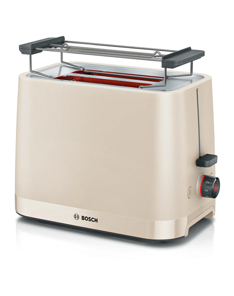 Bosch Compact Toaster | TAT3M127 MyMoment | Number of slots 2 | Housing material Plastic | Beige