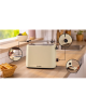 Bosch Compact Toaster | TAT3M127 MyMoment | Number of slots 2 | Housing material Plastic | Beige