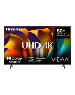 Hisense UHD Smart TV | 50A6N | 50" | Smart TV | VIDAA OS | UHD | Black