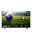 Hisense UHD Smart TV | 55A6N | 55" | Smart TV | VIDAA OS | UHD | Black