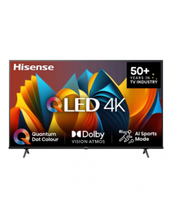 Hisense QLED Smart TV | 43E7NQ | 43" | Smart TV | VIDAA OS | UHD | Black