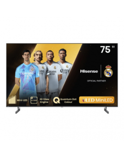 Hisense Mini LED Smart TV | 75U6NQ | 75" | Smart TV | VIDAA OS | UHD | Black