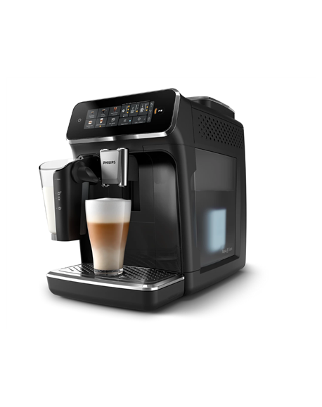 Philips | Coffee maker | EP3341/50 3300 series | Pump pressure 15 bar | Built-in milk frother | Fully automatic | 1500 W | Black