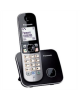 Panasonic Cordless KX-TG6811FXB Black, Caller ID, Wireless connection, Phonebook capacity 120 entries, Conference call, Built-in