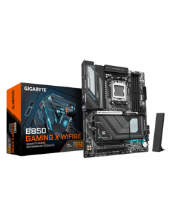 Gigabyte B850 GAMING X WIFI6E | Processor family AMD | Processor socket AM5 | DDR5 | Supported hard disk drive interfaces SATA, 