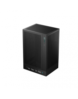 Deepcool PC Gaming Case | CH170 DIGITAL | Black | Mini ITX | Power supply included No | ATX PS2